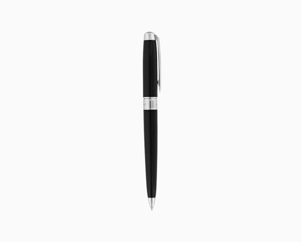 Химикалка S.T.Dupont LINE D ETERNITY MEDIUM BLACK AND PALLADIUM