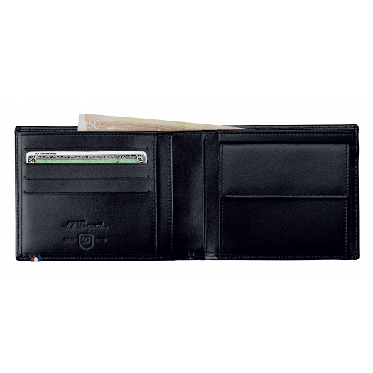 Портфейл S.T.Dupont LINE D BILLFOLD 4 CREDIT CARDS & COIN PURSE