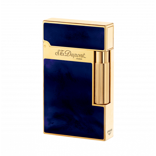 Запалка S.T.Dupont LIGNE 2 ATELIER BLUE&GOLD