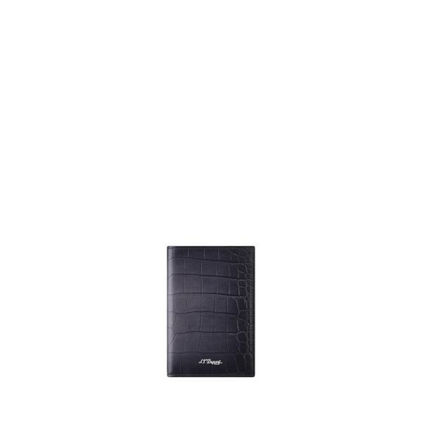 Калъф за паспорт S.T.Dupont ATELIER PASSPORT HOLDER BLACK