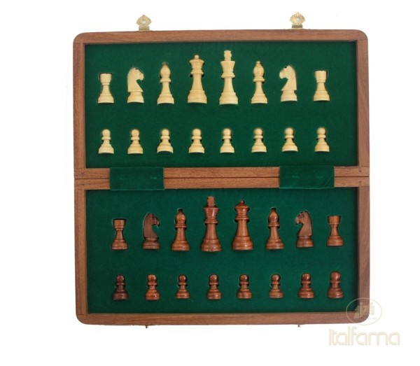 Italfama Шах MAGNETIC WOODEN FOLDING CHESS SET
