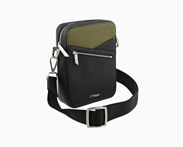 Чанта през рамо S.T.Dupont NEO CAPSULE KHAKI/BLACK