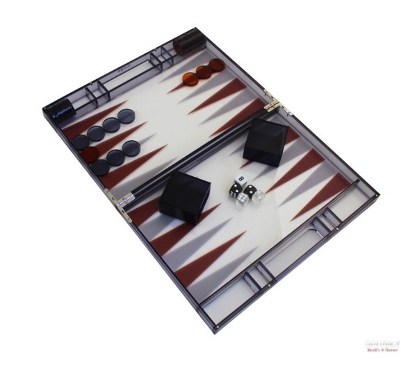 Italfama Табла FOLDING PLEXIGLASS BACKGAMMON SET