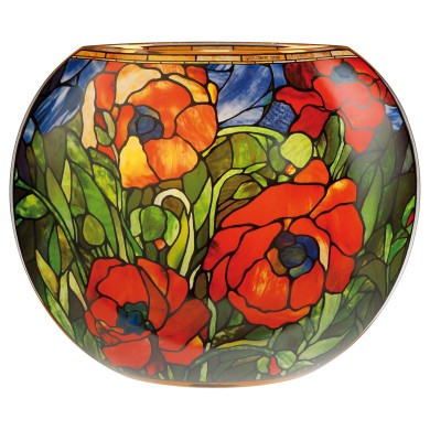 Лампа Goebel "Oriental Poppy" Louis C. Tiffany