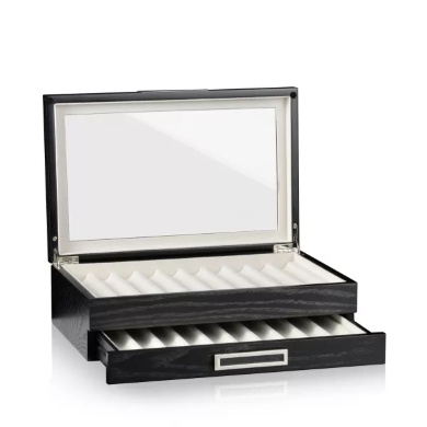 Кутия за пишещи инструменти Pencil Box Monteray 20 - Ash Black Satin
