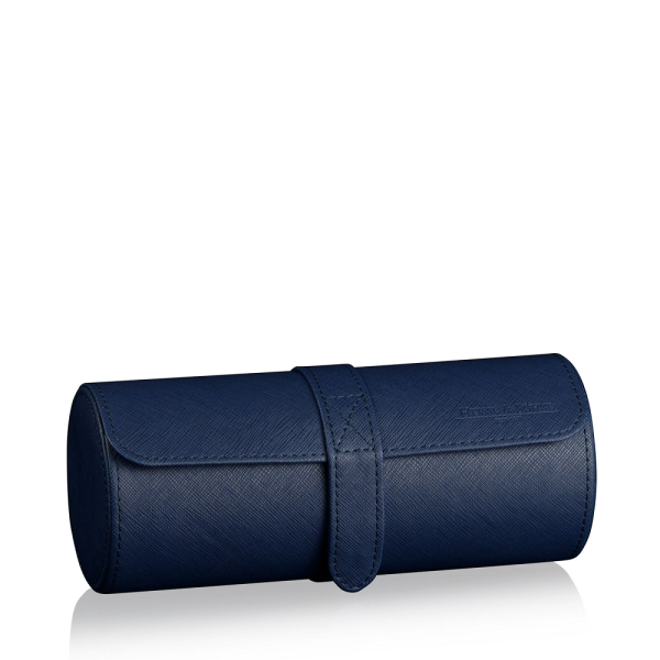 Кутия за часовници Heisse & Söhne Watch Roll Rondo 3 - Blue