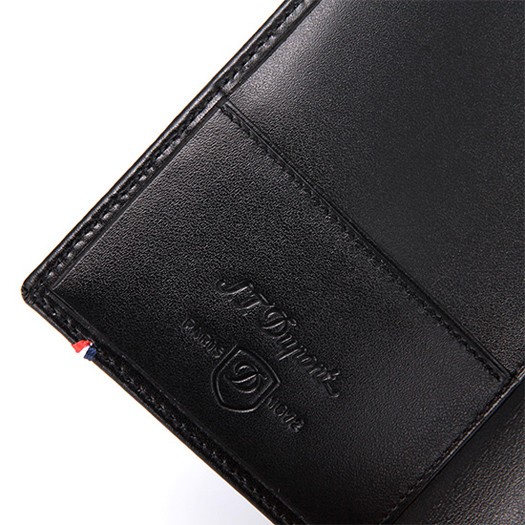Калъф за паспорт S.T.Dupont LINE D PASSPORT COVER BLACK