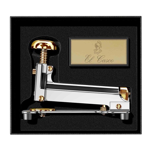 El Casco Телбод Shiny Chrome and 23 KT Gold