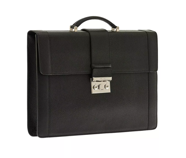 Чанта Pineider Lawer Briefcase Grained