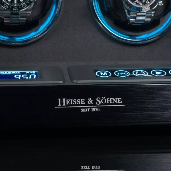Кутия за навиване на часовници Heisse & Söhne Watch Winder Madrid 2