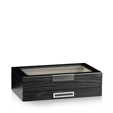 Кутия за пишещи инструменти Pencil Box Monteray 20 - Ash Black Satin