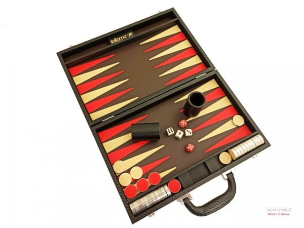 Italfama Табла FOLDING LEATHERETTE BACKGAMMON SET