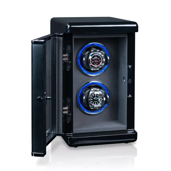 Кутия за навиване на часовници Heisse & Söhne Watch Winder Chicago 2
