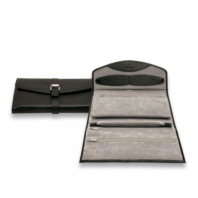 Калъф за бижута Windrose Jewelry Case Nappa 3 - Black