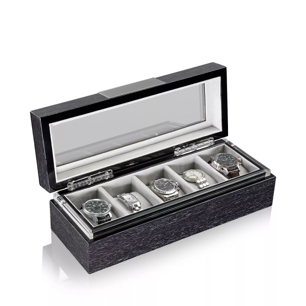 Кутия за часовници Heisse & Sohne Watch Box with Window Executive 5 - Quercus