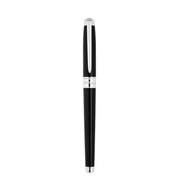 Ролер S.T.Dupont LINE D ETERNITY MEDIUM BLACK AND PALLADIUM