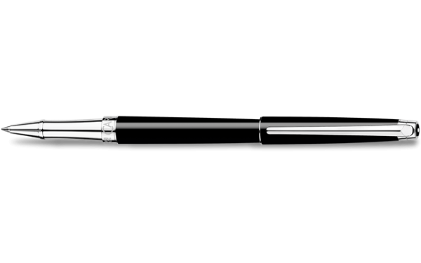 Ролер Caran d’Ache LEMAN SLIM BLACK EBONY