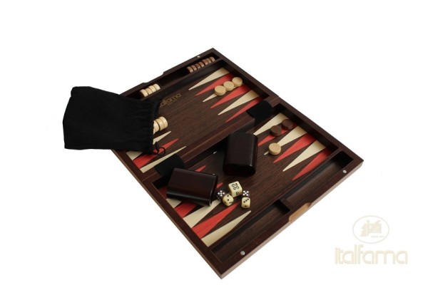 Italfama Табла FOLDING WOODEN BACKGAMMON SET
