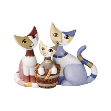 Порцеланова фигура Goebel "Cats Il giorno del bagno" R. Wachtmeister