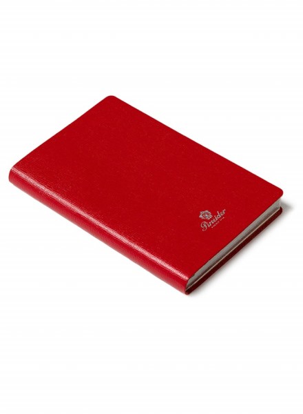 Тефтер Pineider Milano Notebook Leather Small Red