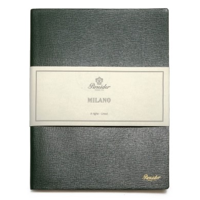 Тефтер Pineider Milano Notebook Leather Small Pineider Green
