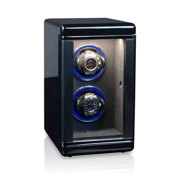 Кутия за навиване на часовници Heisse & Söhne Watch Winder Chicago 2