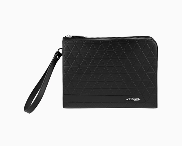 Клъч S.T.Dupont FIREHEAD BLACK POUCH